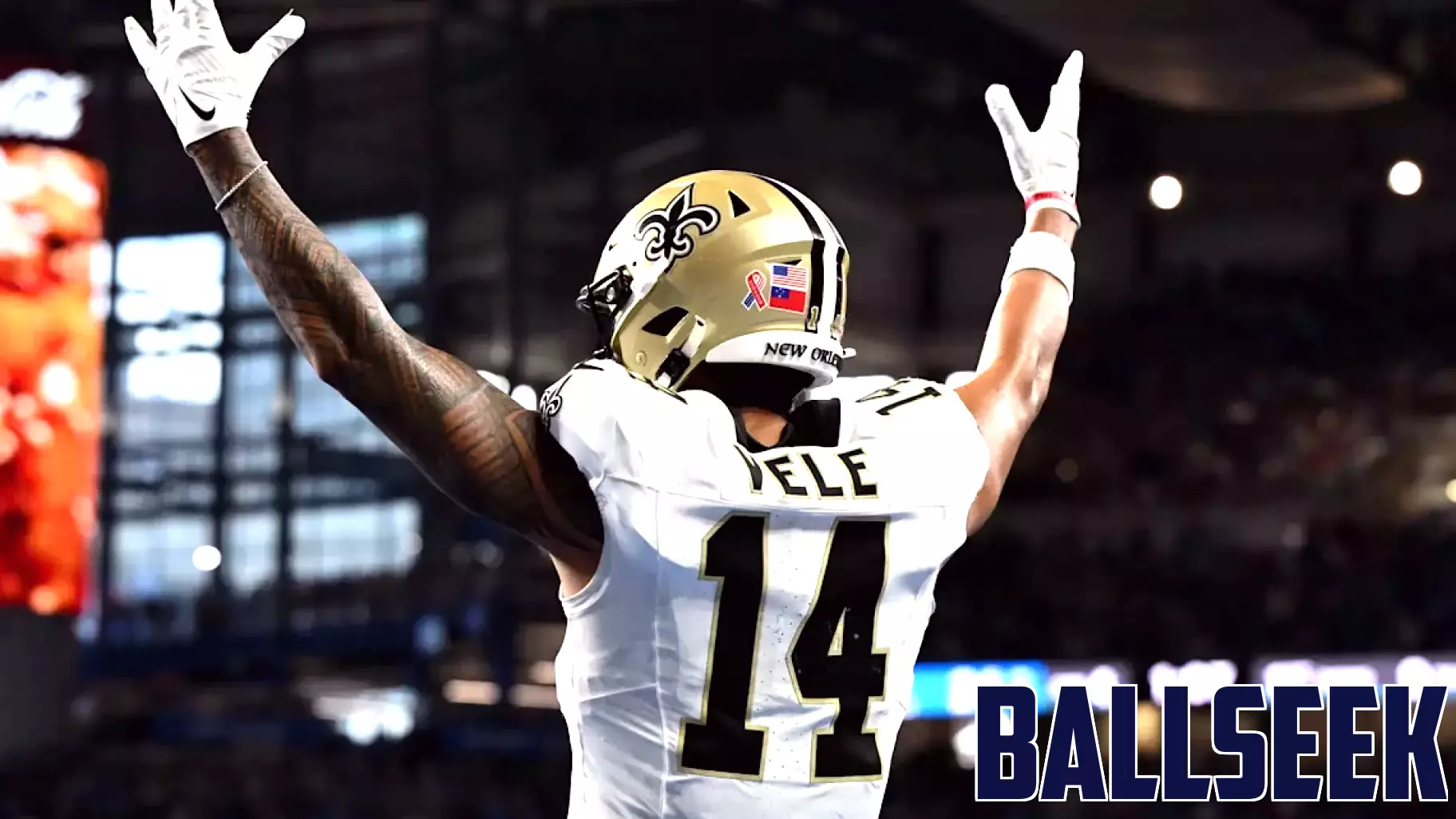 Devaughn Vele Delivers Five Catches and 64 Yards for Saints
