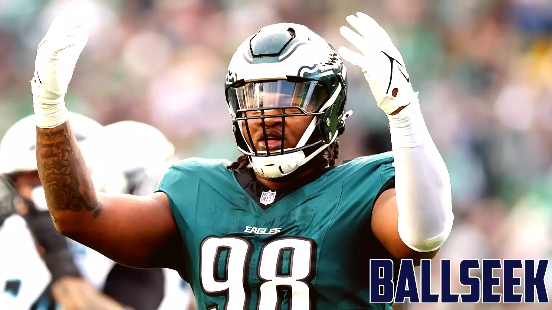 Eagles Defensive Tackle Jalen Carter Faces Week-to-Week Recovery After Shoulder Procedure