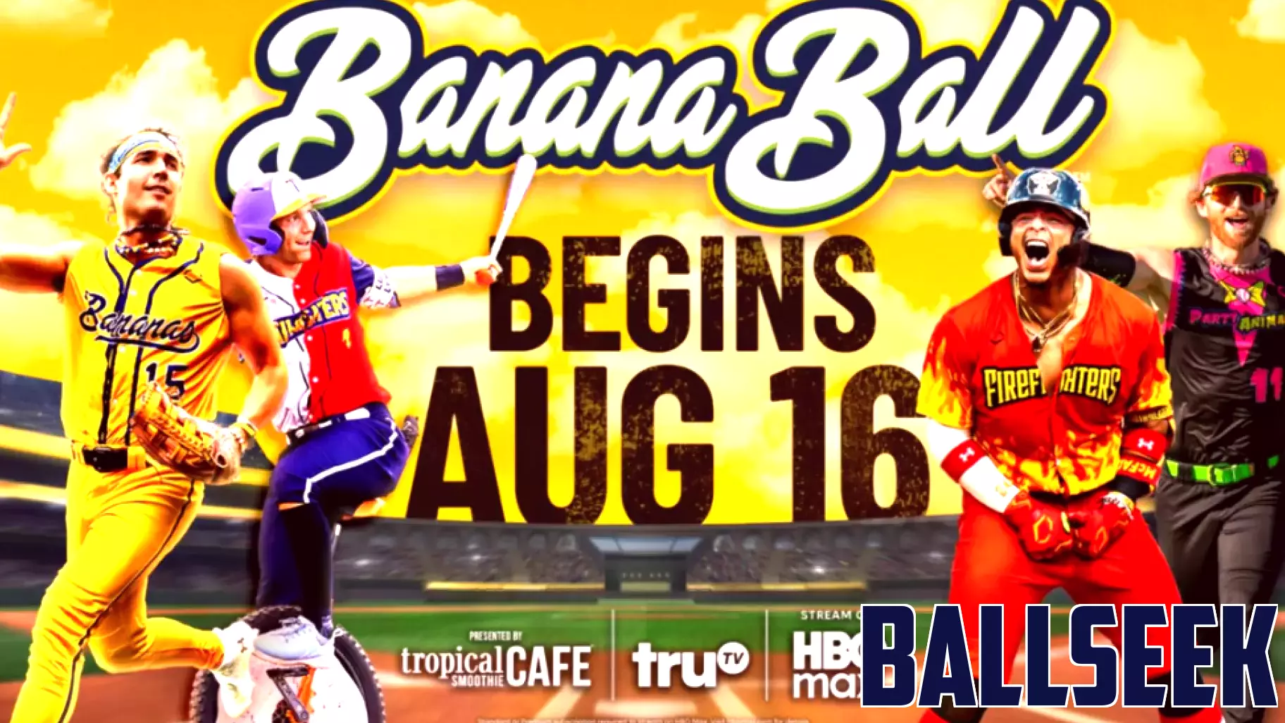Exclusive Banana Ball Coverage to Kick Off on TNT Sports This August