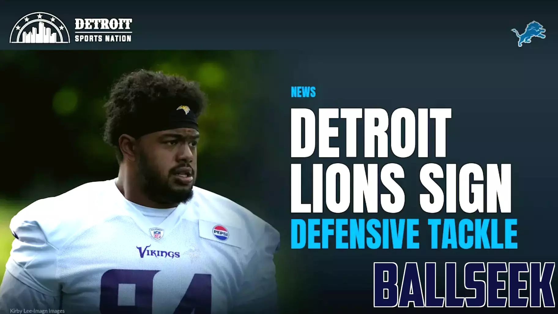 Lions Add Defensive Lineman Taki Taimani, Let Go of Receiver Lawrence Keys