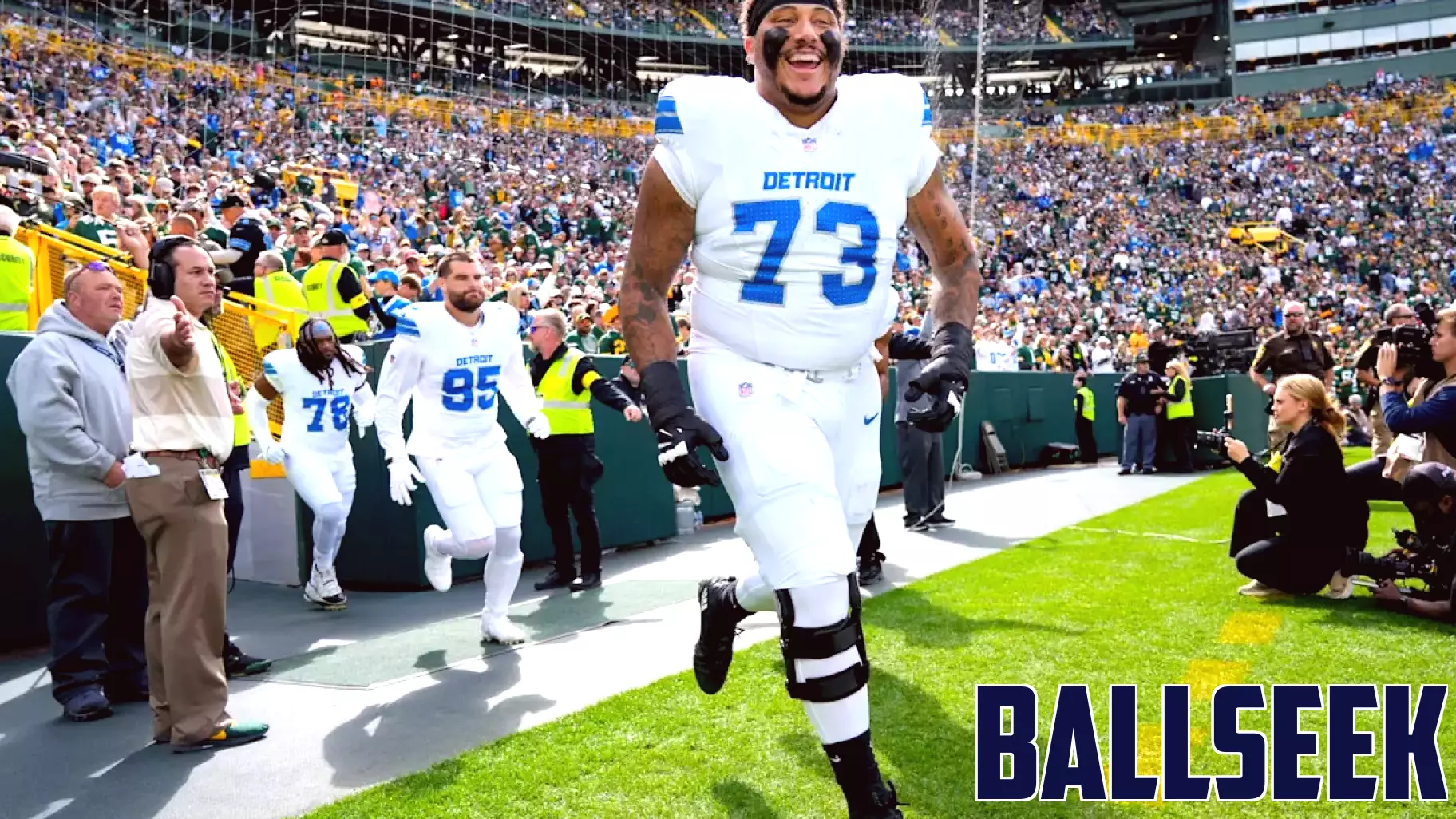 Lions List Three Offensive Linemen on First Practice Report of Week