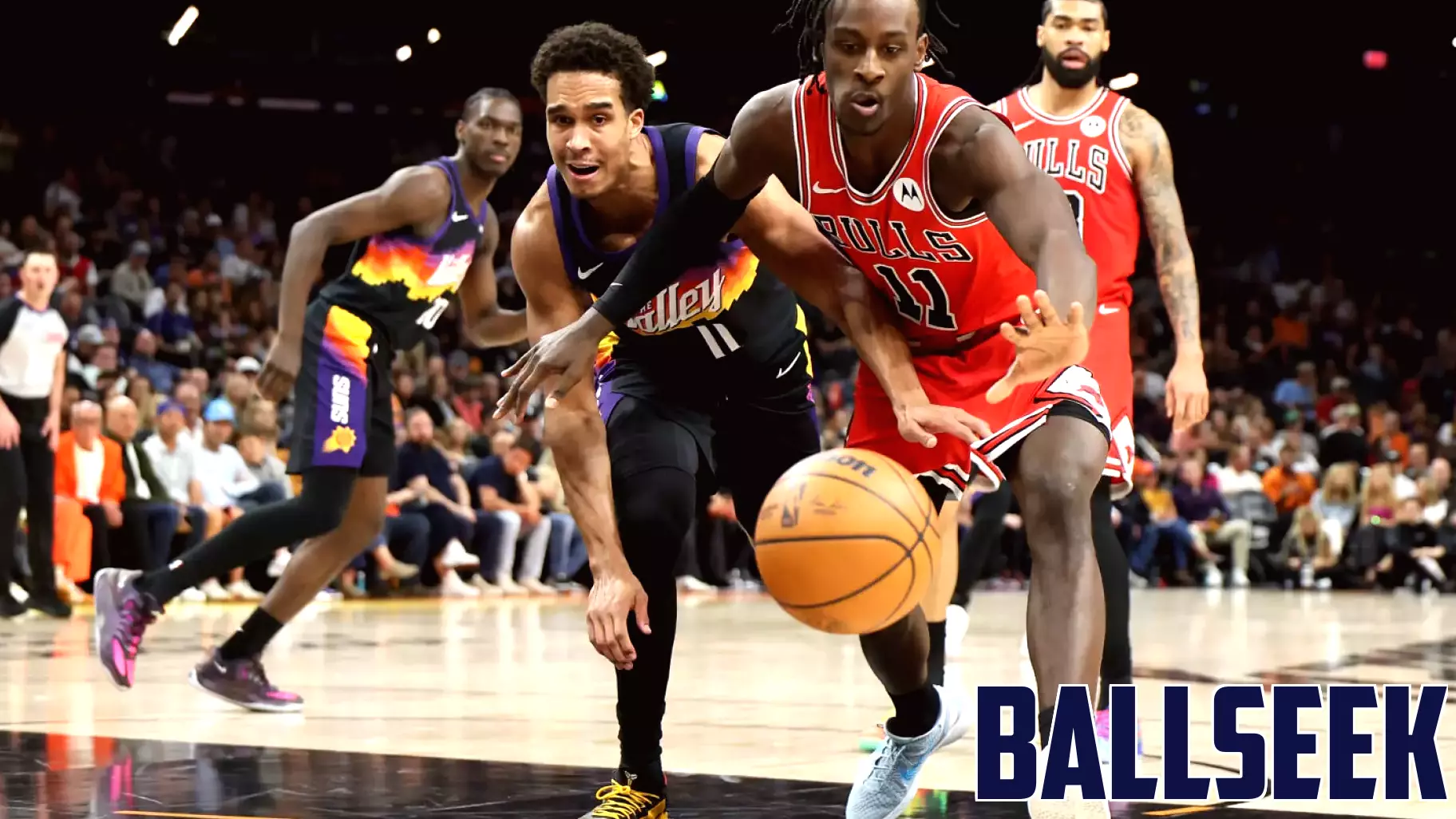 Suns' Ighodaro favored, Maluach struggles in Bulls loss