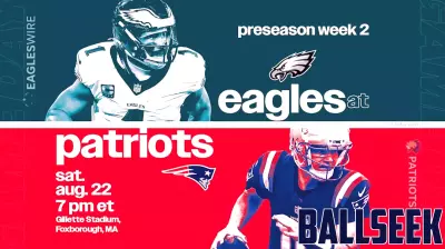 Patriots vs Eagles Week 2 preseason game: Live updates, highlights